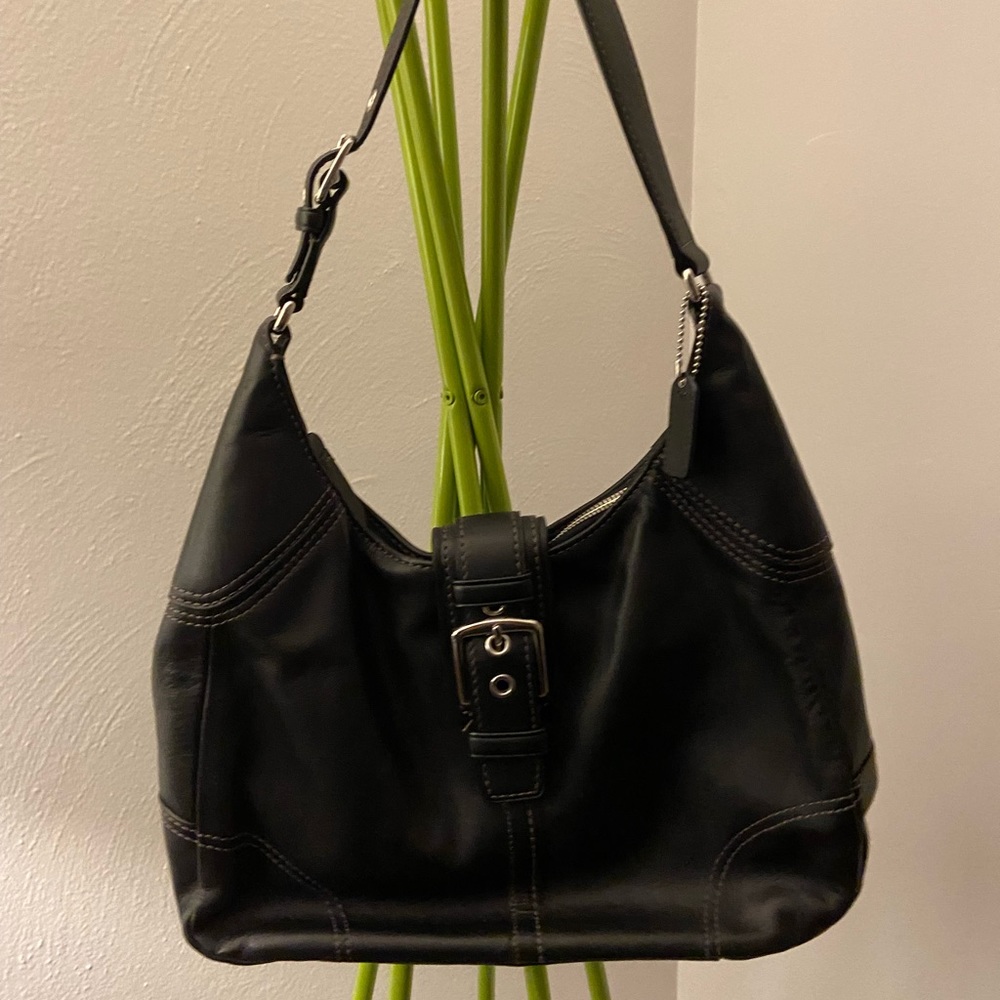 Coach Leather Shoulder Bag